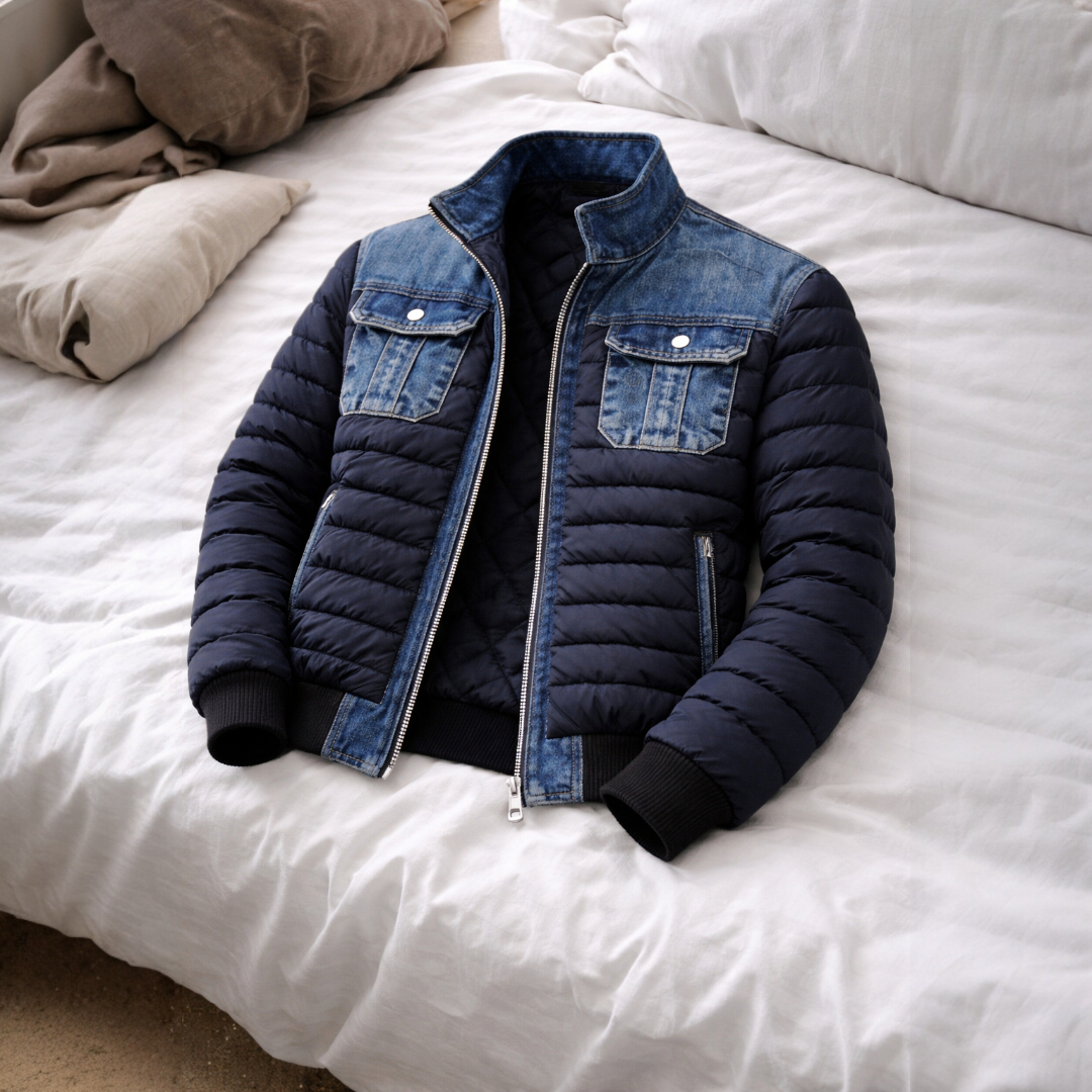 Fernando | Chaqueta Vaquera Forrada Clásica de Hombre