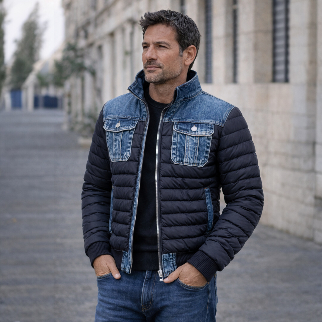 Fernando | Chaqueta Vaquera Forrada Clásica de Hombre