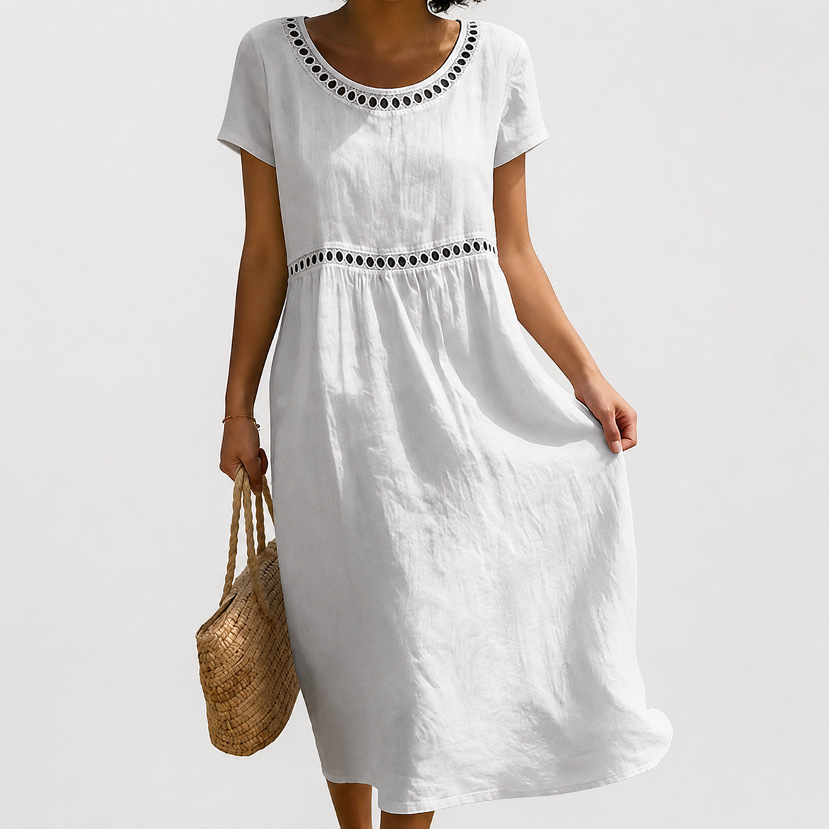 Lidia | Vestido bordado