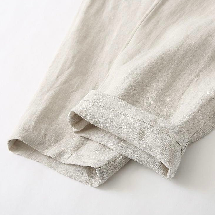 Ezequiel | Pantalón de Lino con Cordón