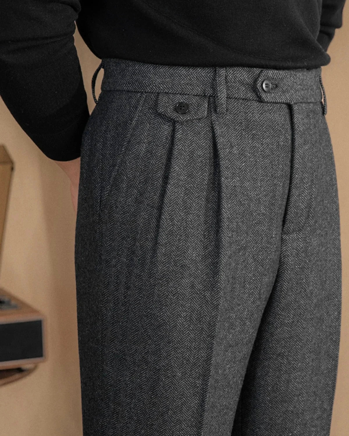 Matías | Pantalón de Lana con Pinzas