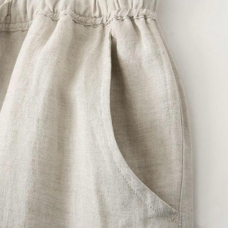 Ezequiel | Pantalón de Lino con Cordón