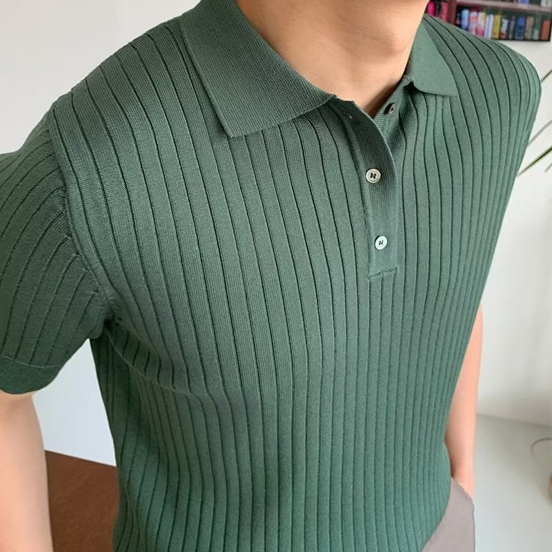 Gil | Polo de Punto Acanalado