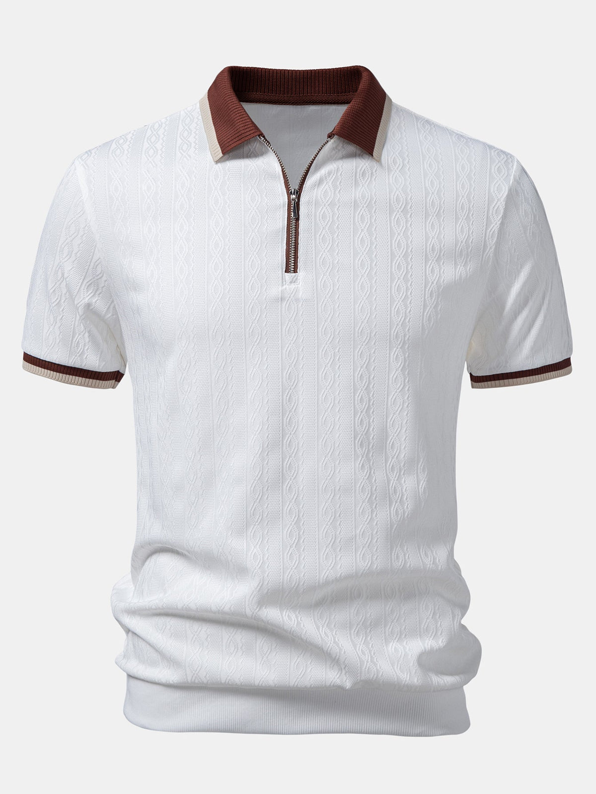 Teo | Polo de Punto con Cremallera