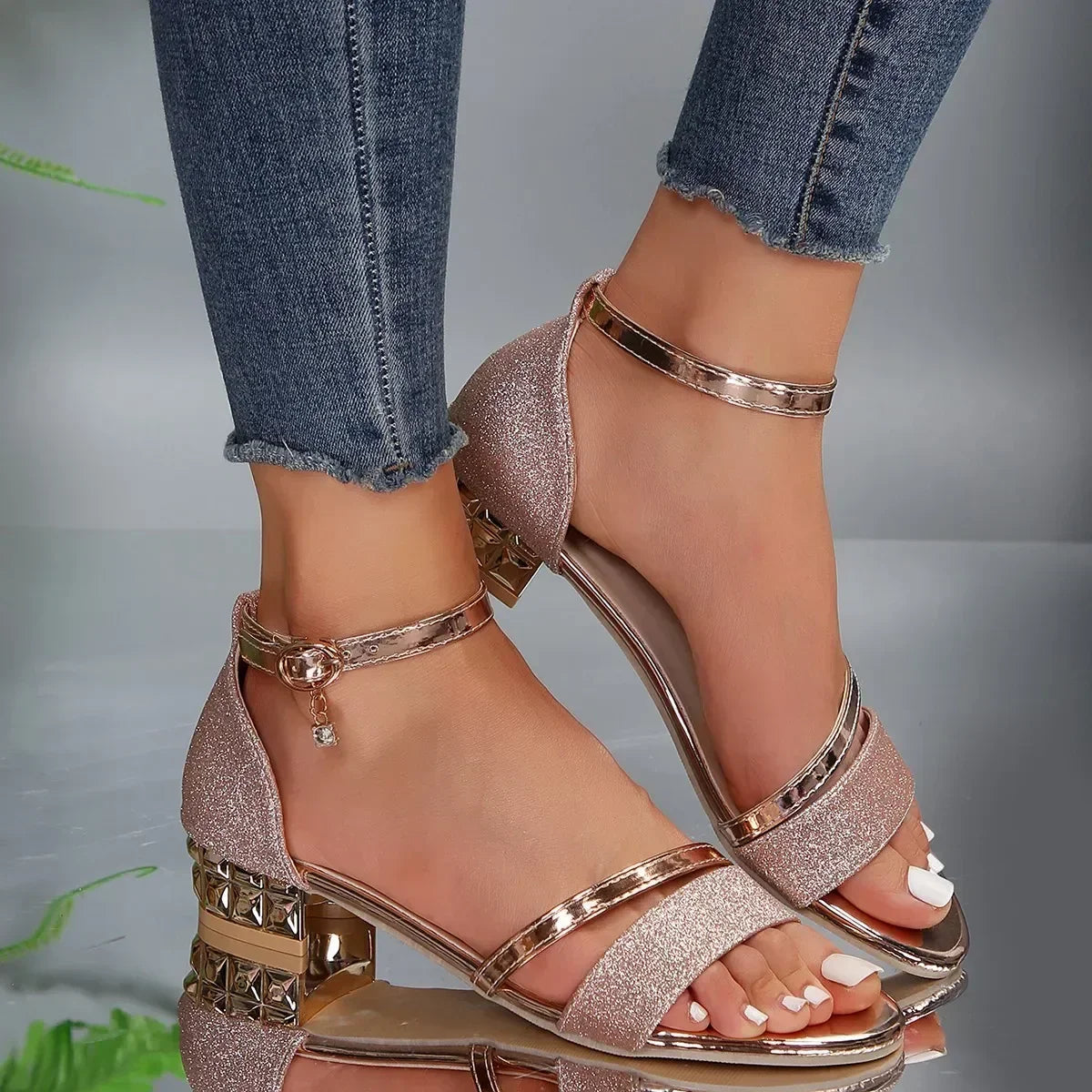 Elena | Sandalias Elegantes con Soporte para el Arco