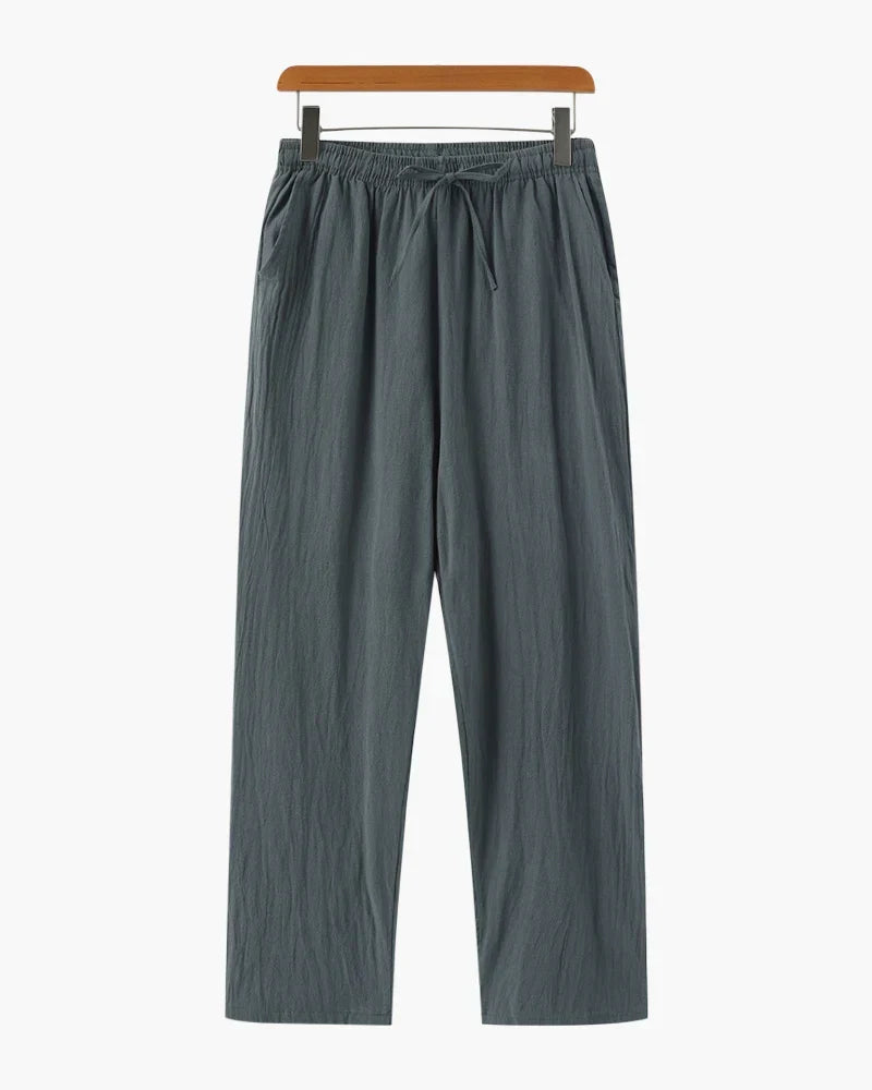 Ezequiel | Pantalón de Lino con Cordón