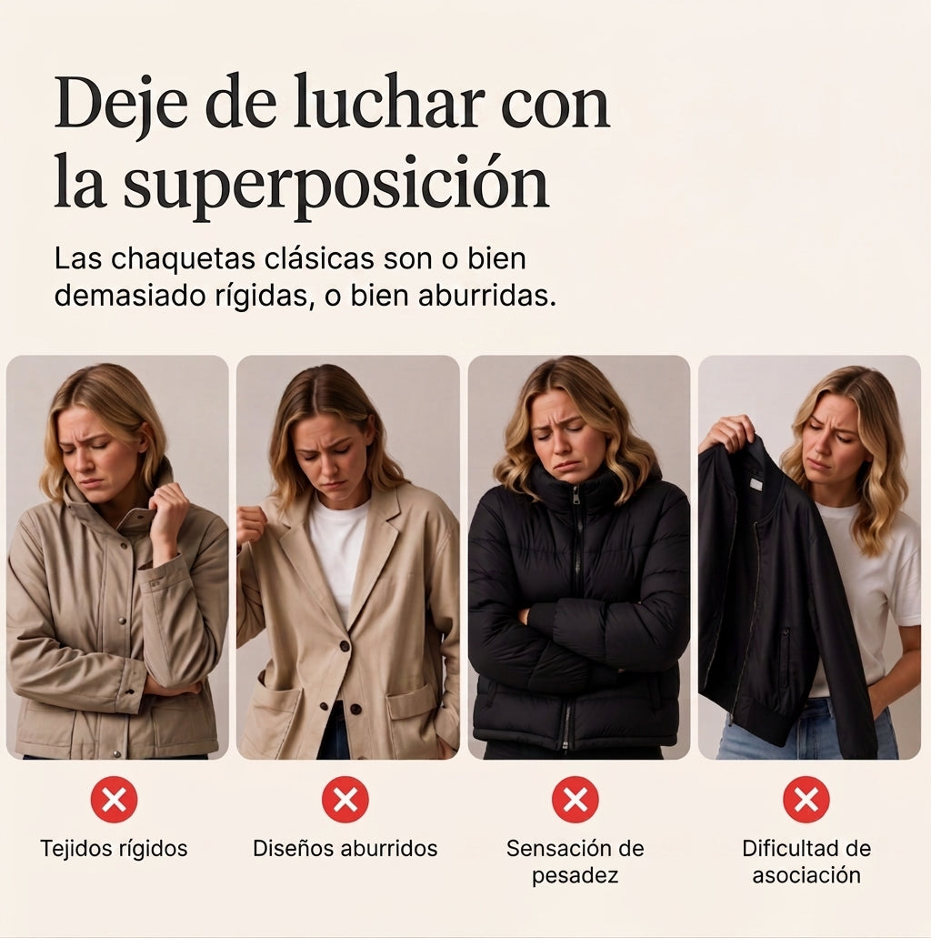 Women's ribbed knit jacket with denim panels
