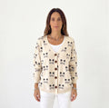 Africa | Button-front knit cardigan
