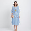 Two-piece lace dress