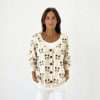 Africa | Button-front knit cardigan