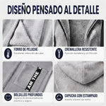 Sudadera con capucha extralarga