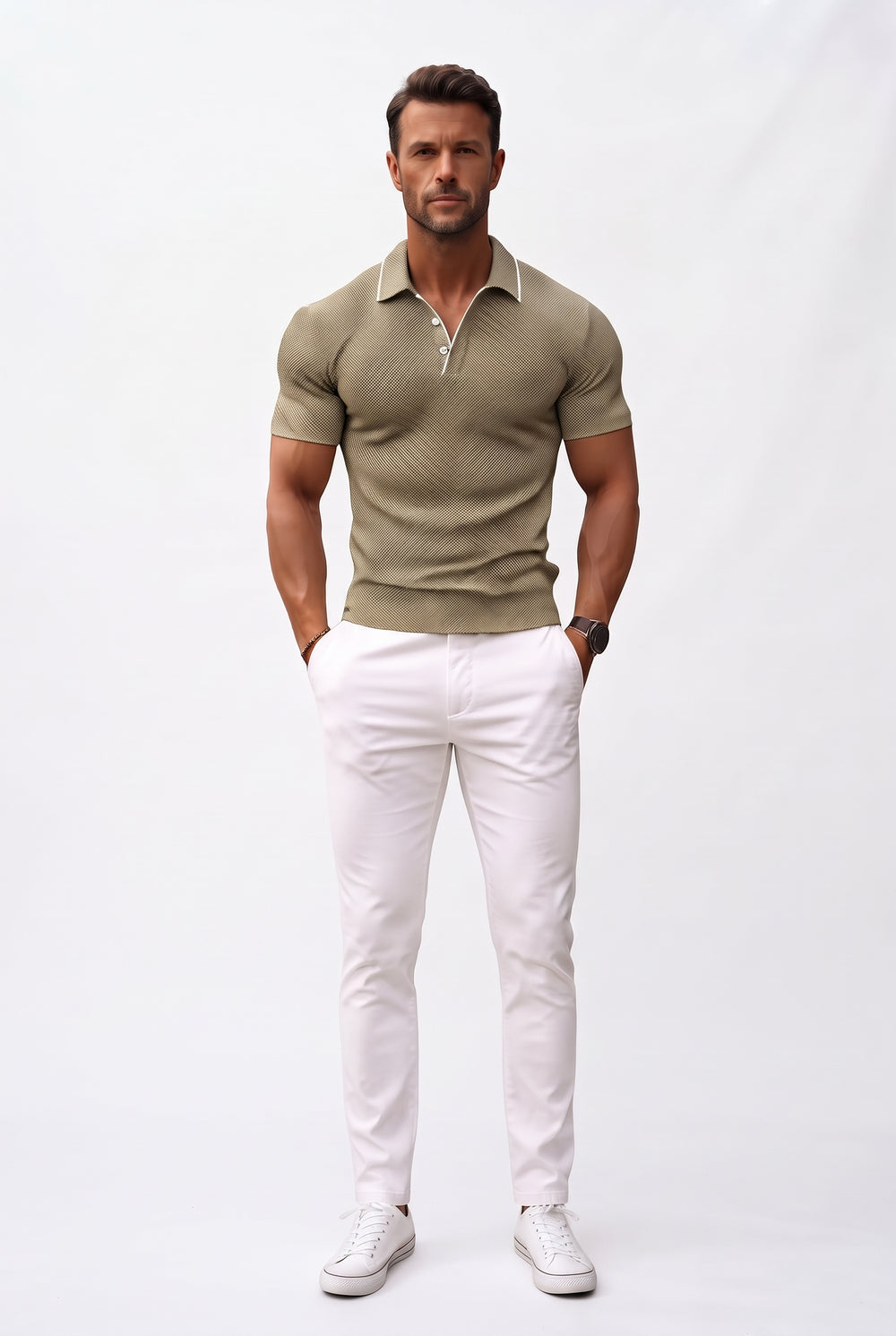 Antonio | Slim fit polo shirt
