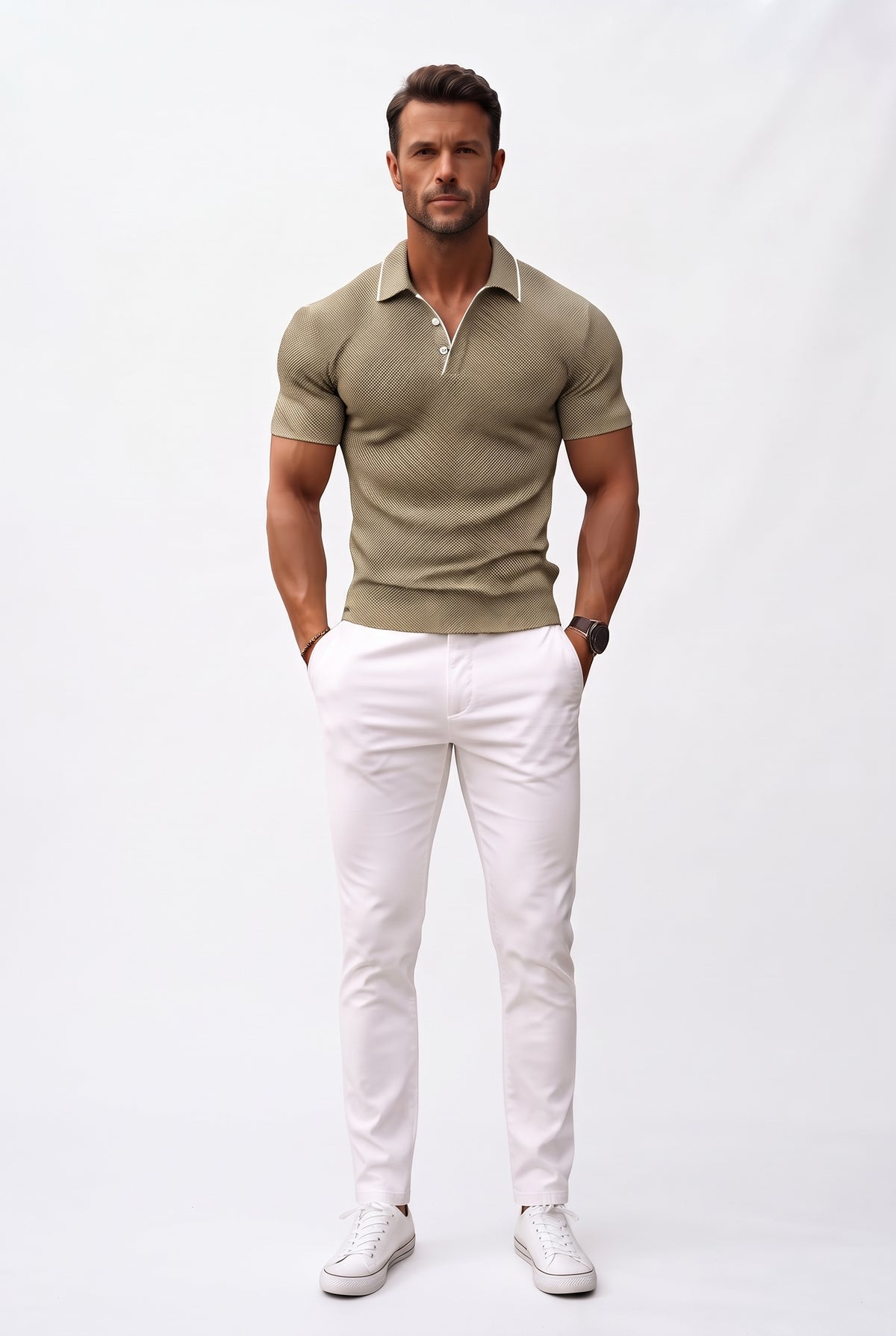 Antonio | Slim fit polo shirt