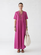 Diana | Molded pleated dress