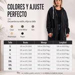 Sudadera con capucha extralarga