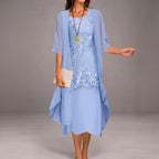 Two-piece lace dress