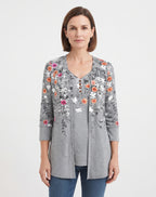Casual long-sleeve blouse