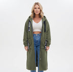 Extra-long hoodie