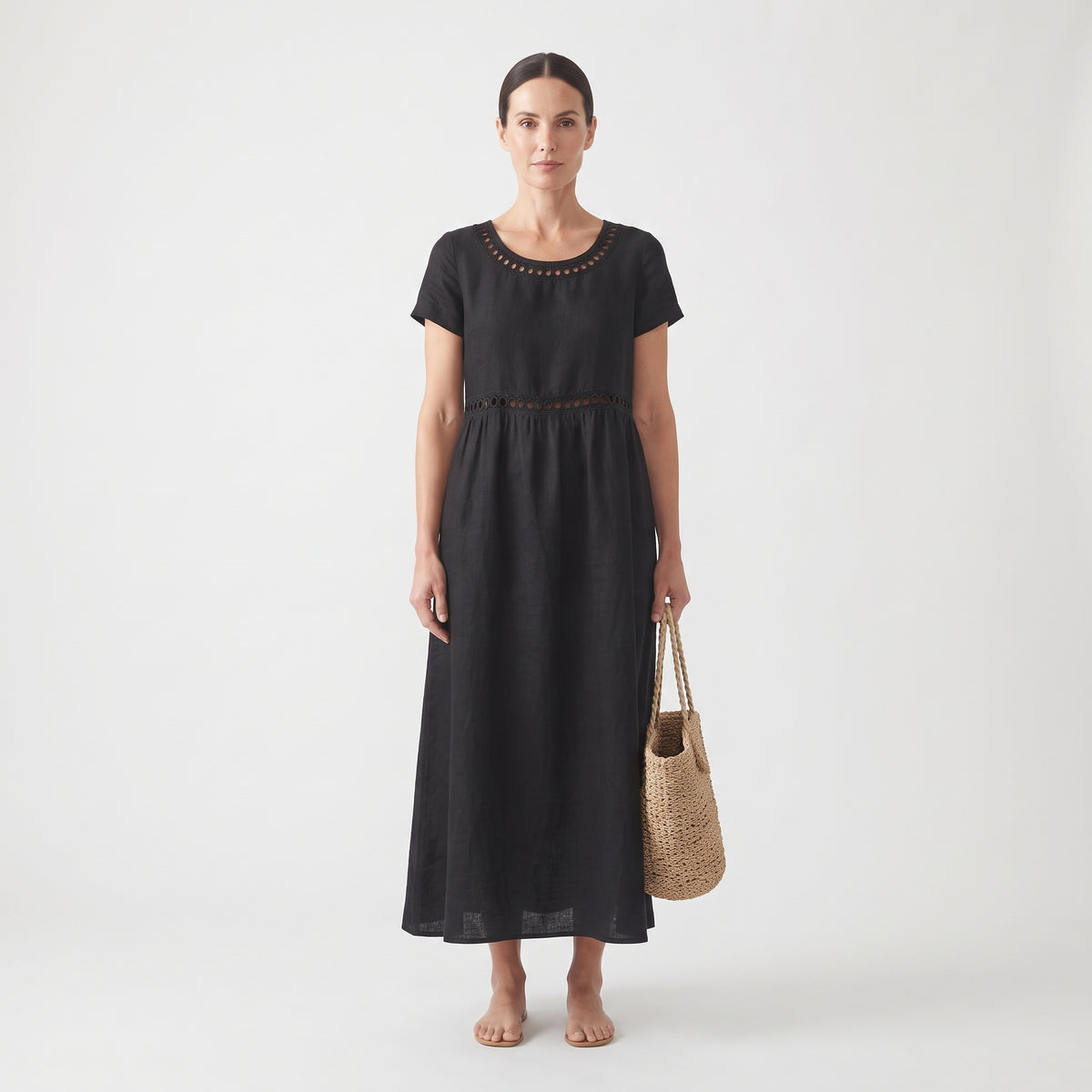 Lidia | Vestido bordado