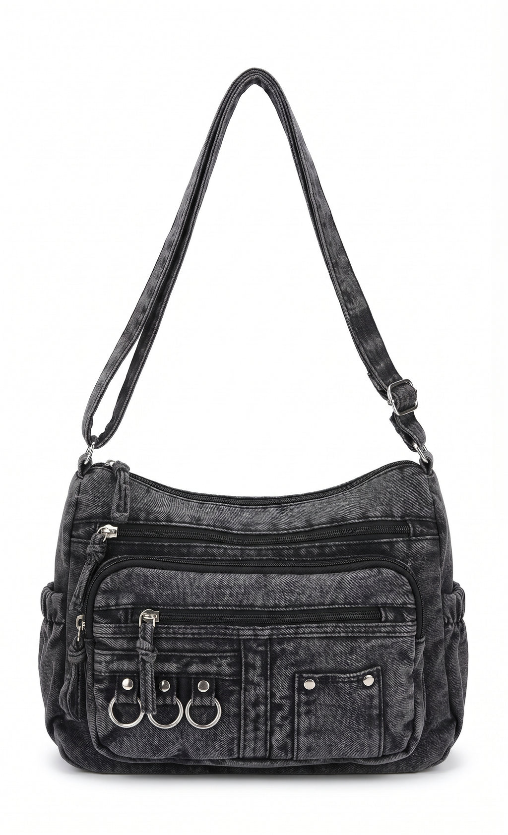 Trendy retro crossbody bag