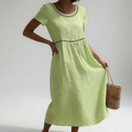 Lidia | Vestido bordado