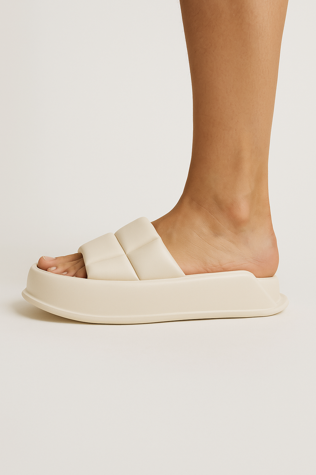 Paloma | Sandalias de Plataforma Artesanales de Piel de Oveja