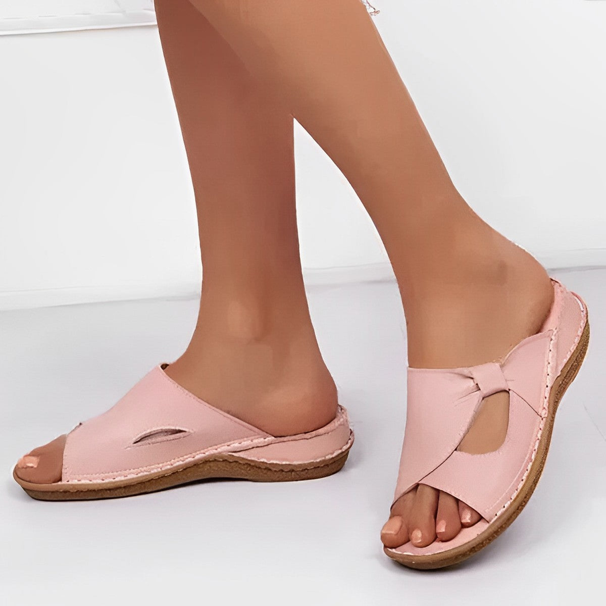 Silvia | Sandalias Finas con Suela de Soporte