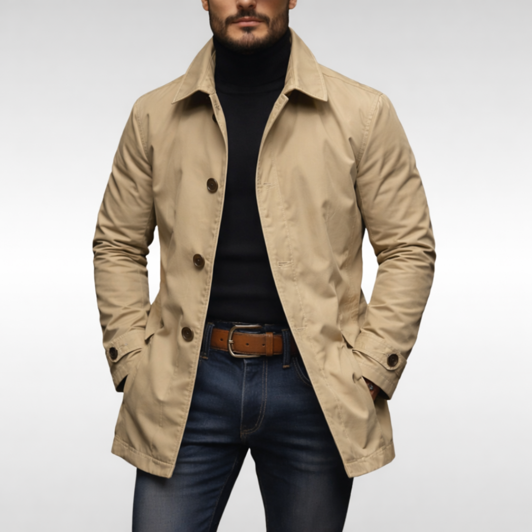 Adrián | Abrigo Elegante de Hombre