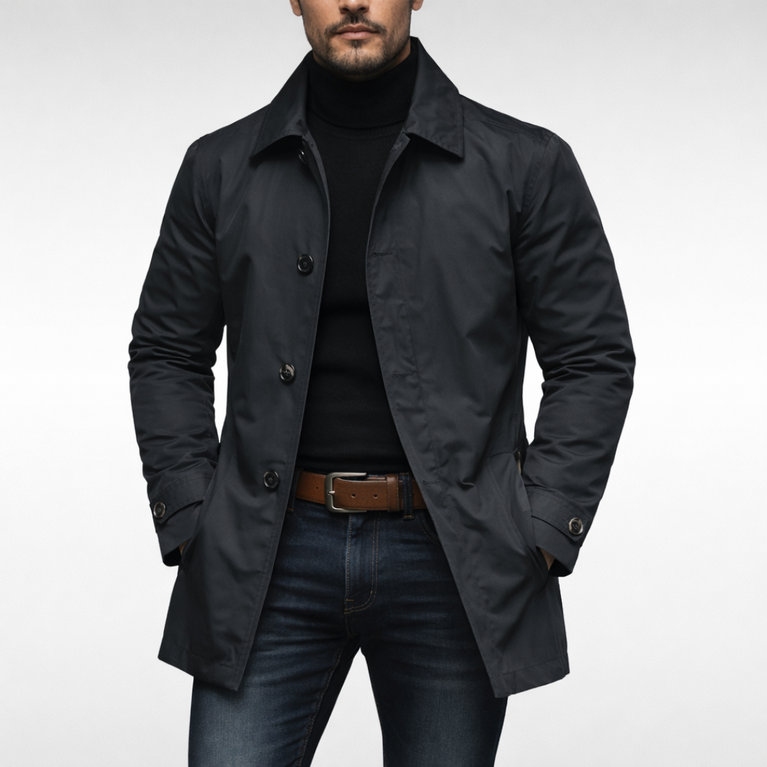 Adrián | Abrigo Elegante de Hombre