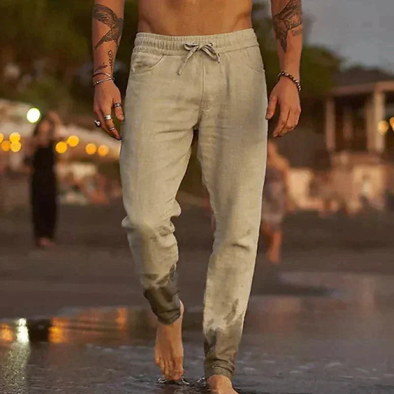 Camilo | Pantalón de Playa de Lino