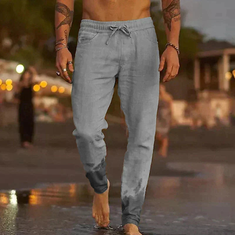 Camilo | Pantalón de Playa de Lino