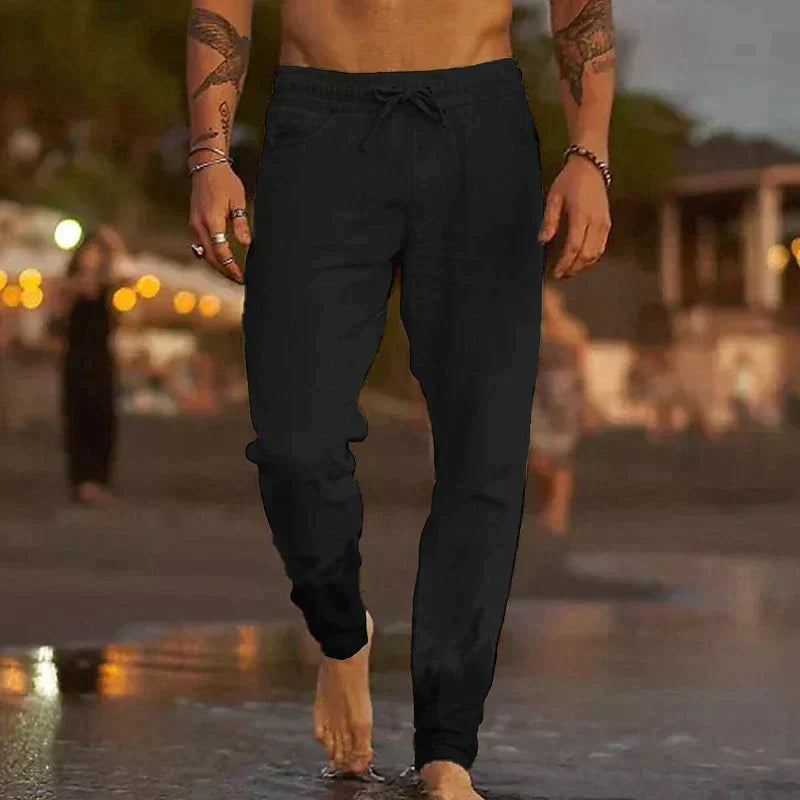 Camilo | Pantalón de Playa de Lino
