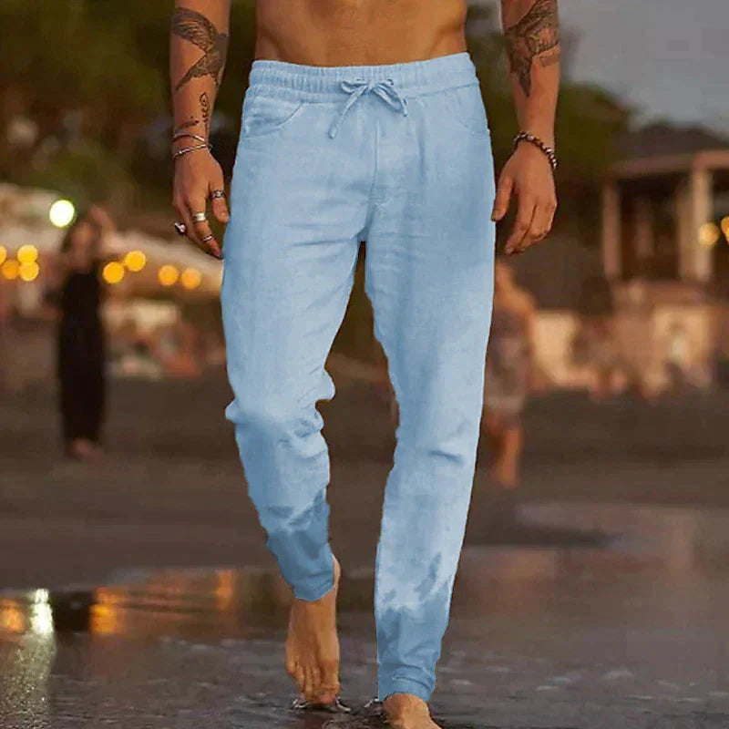 Camilo | Pantalón de Playa de Lino