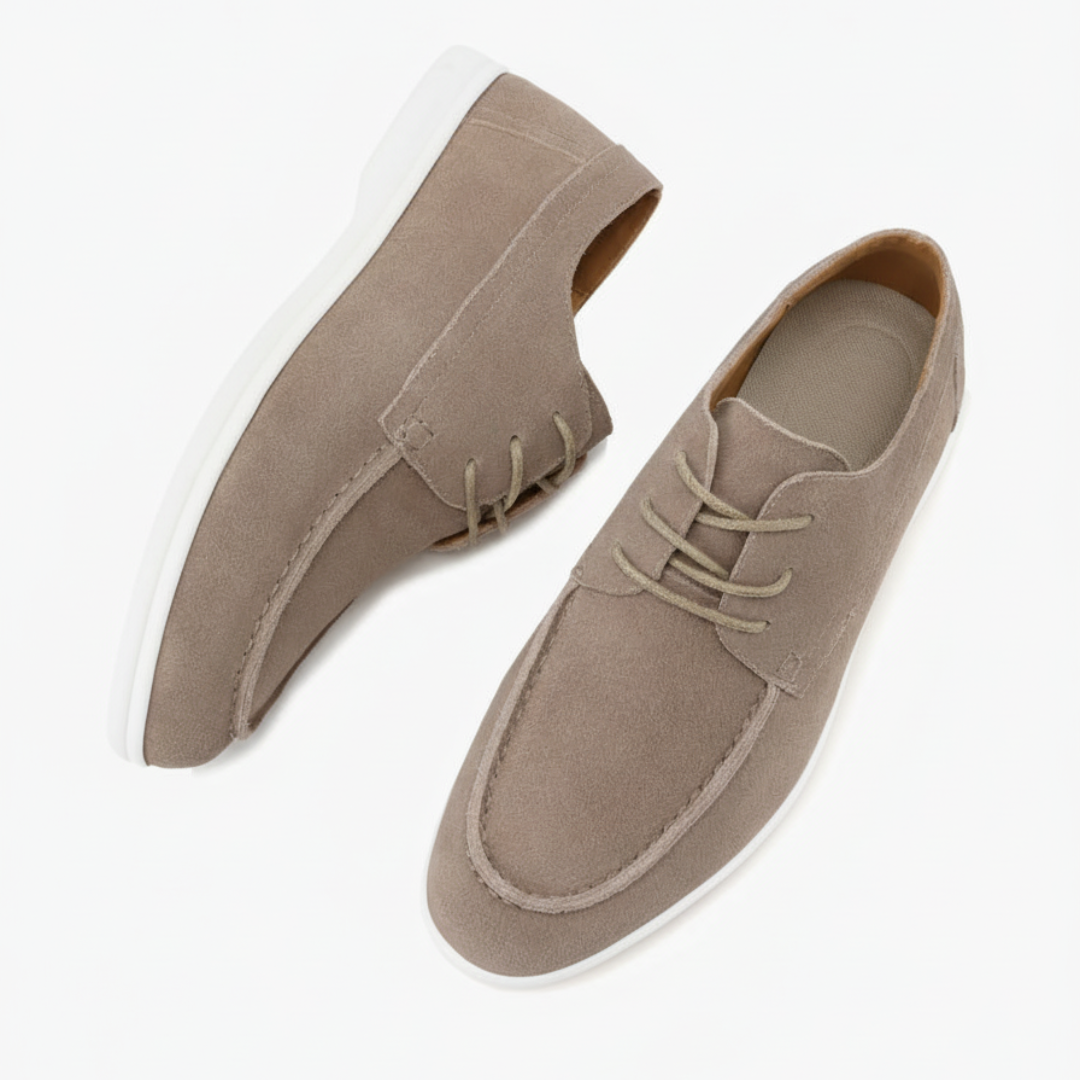 Cristóbal | Zapatos de Ante Premium con Cordones