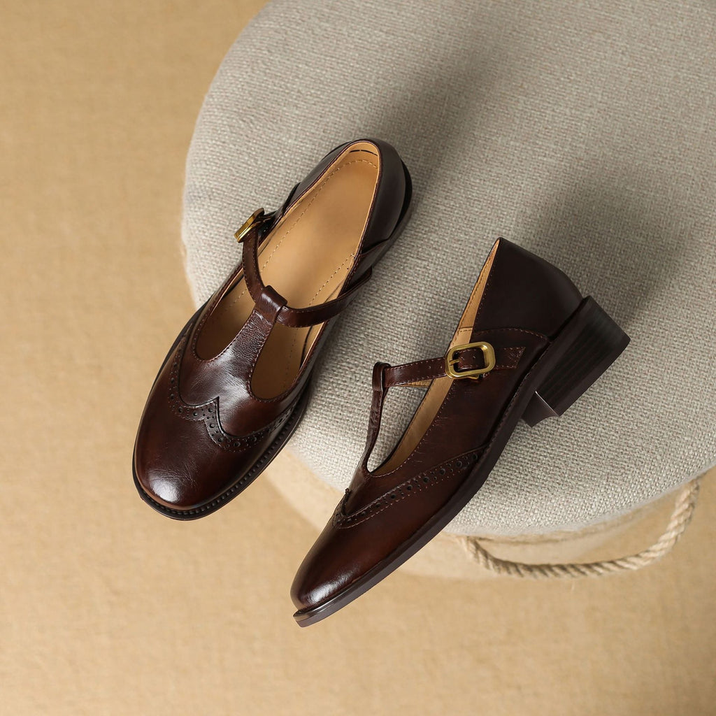 Isolda | Merceditas Elegantes con Tira en T