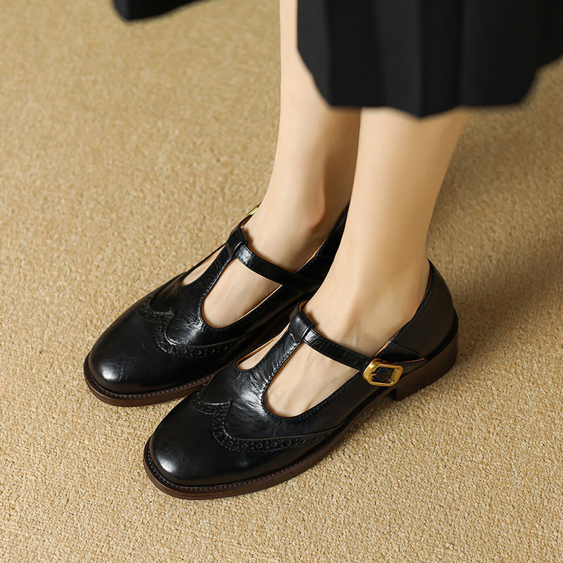 Isolda | Merceditas Elegantes con Tira en T
