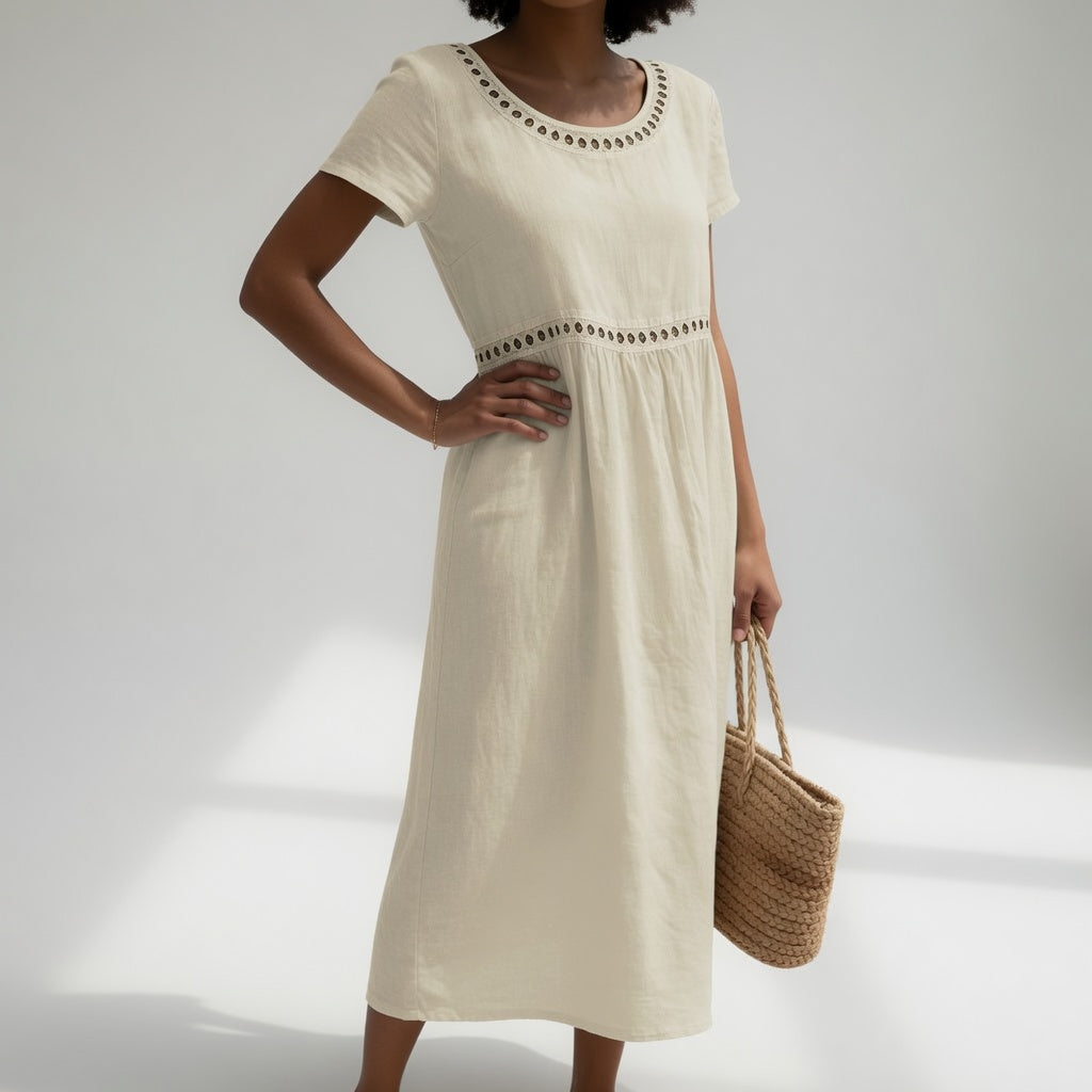 Lidia | Vestido bordado