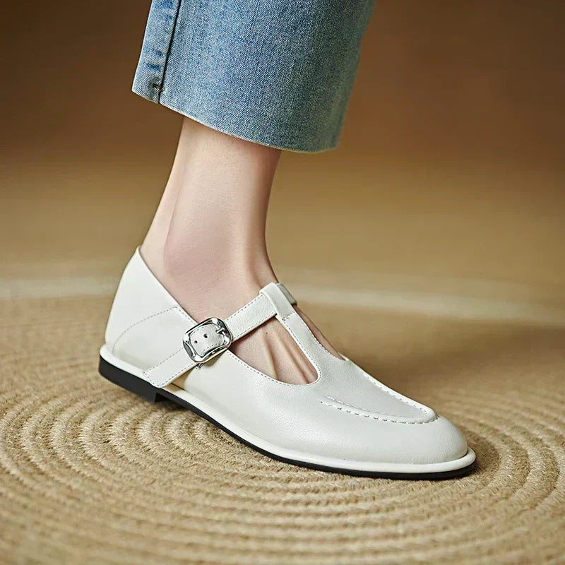 Laura | Zapatos de Salón Clásicos de Tacón Bajo
