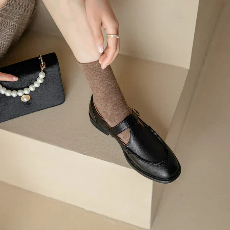 Nancy | Zapatos de Piel de Inspiración Retro