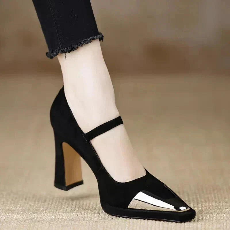 Oriana | Elegantes Merceditas de Piel