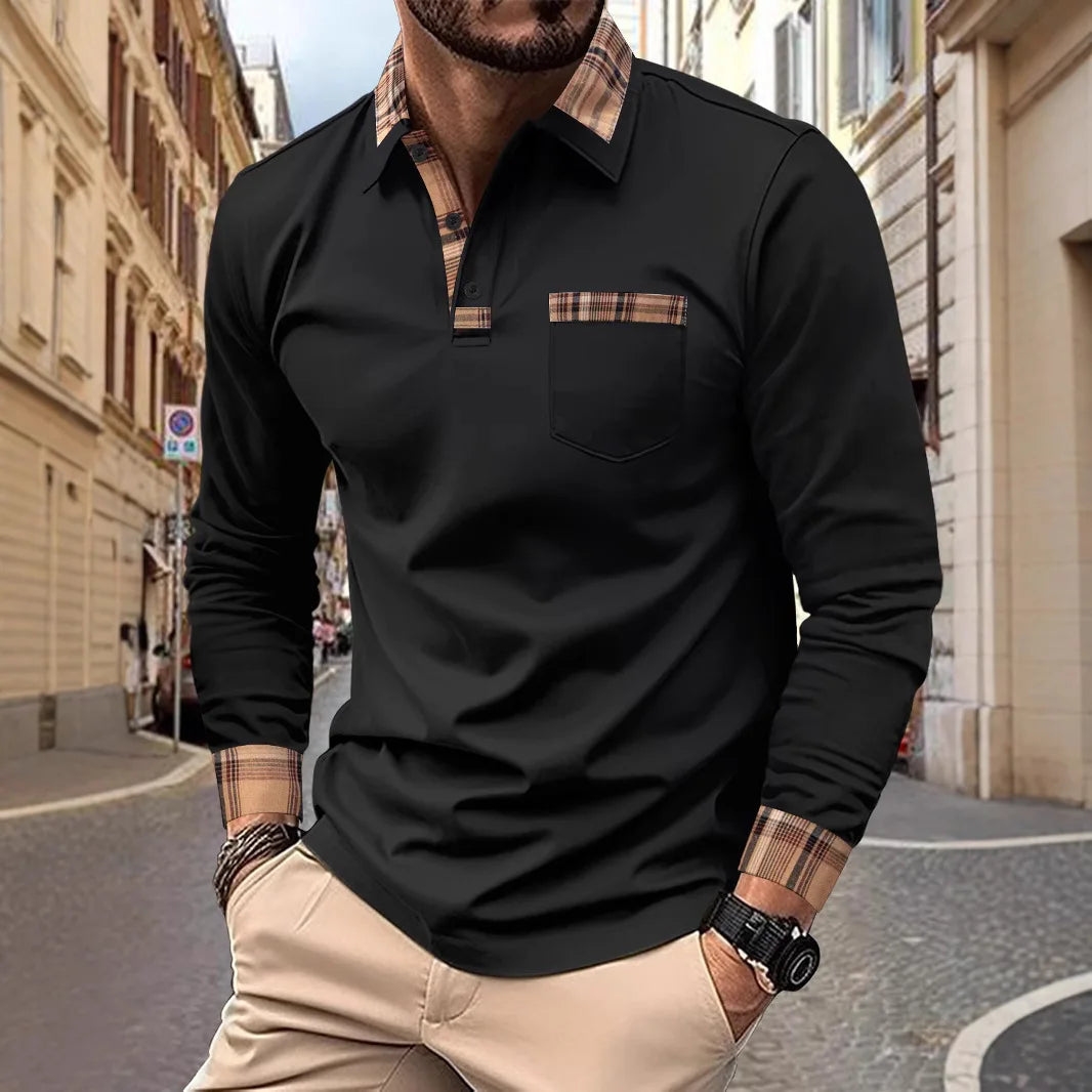 Quique | Camisa de Cuadros de Manga Larga