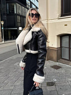 Lucía | Chaqueta Elegante Efecto Piel