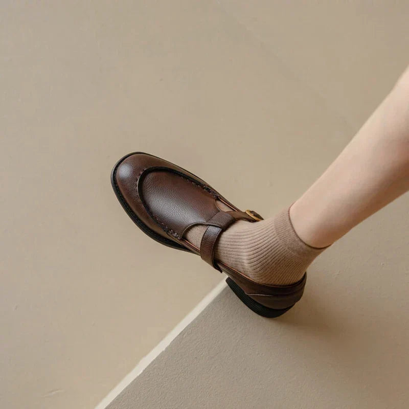 Nancy | Zapatos de Piel de Inspiración Retro