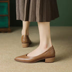 Micaela | Elegantes Zapatos de Tacón Medio