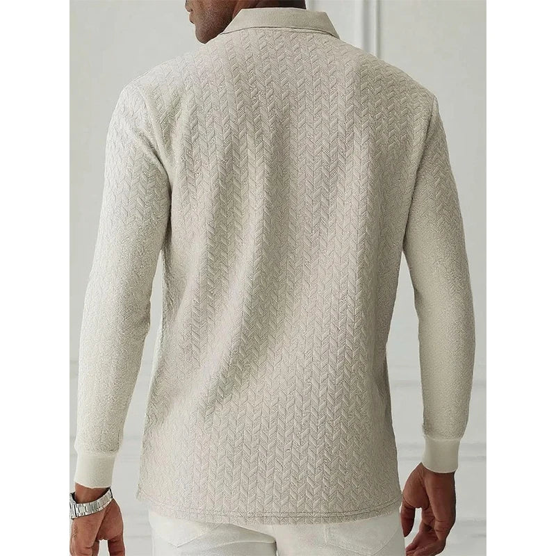 Hernán | Polo Casual De Manga Larga