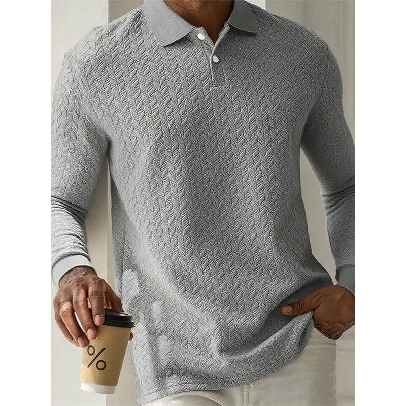Hernán | Polo Casual De Manga Larga