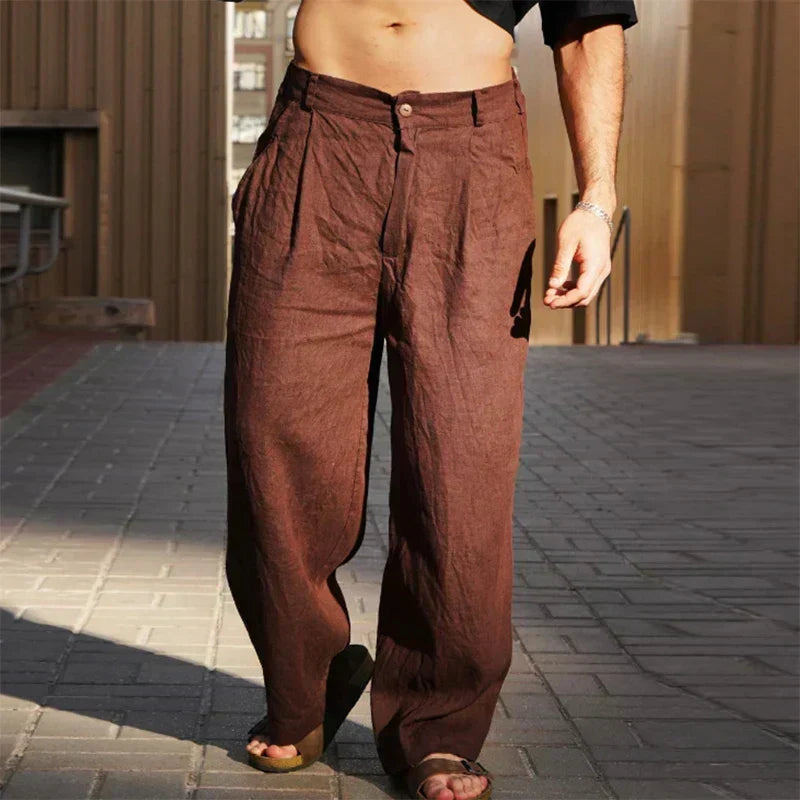 Luciano | Pantalón Ancho de Verano