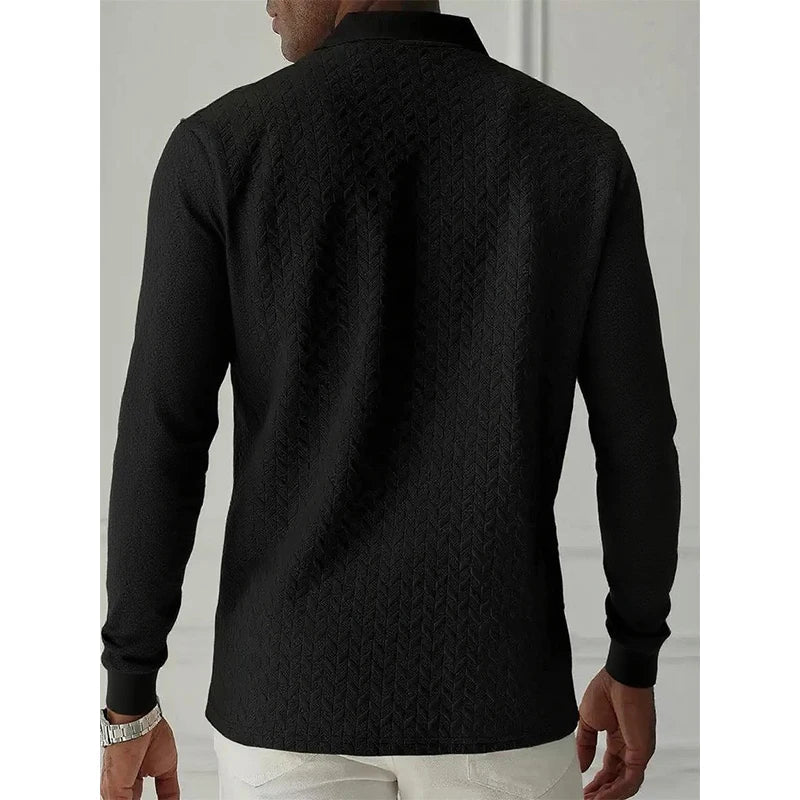 Hernán | Polo Casual De Manga Larga
