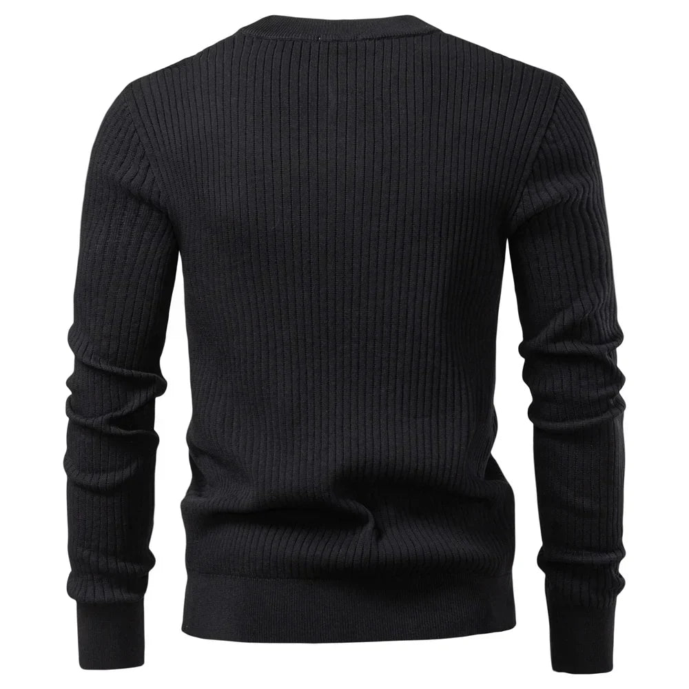 Martín | Polo De Invierno Casual Con Botones