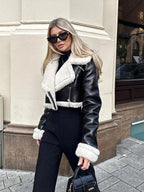 Lucía | Chaqueta Elegante Efecto Piel